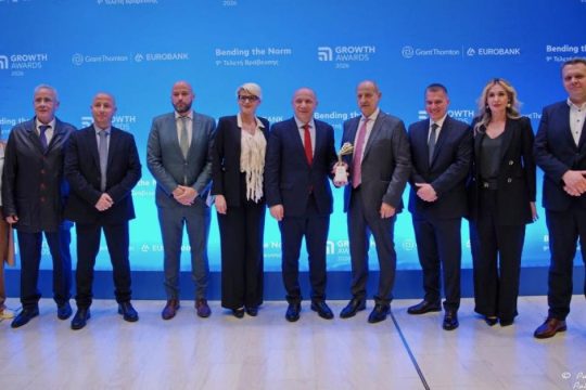 Η ΠΙΝΔΟΣ στους 6 κορυφαίους Growth Winners των Growth Awards 2026